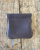 Squeeze Pouch in Leather