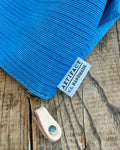 Zip Pouch in Upcycled Vintage Awning