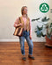 Day Tote w/ Upcycled Vintage Materials