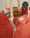 Papaya - Tote Insert, Yarn Tender, Scissors, Needles, & Yarn Not Included