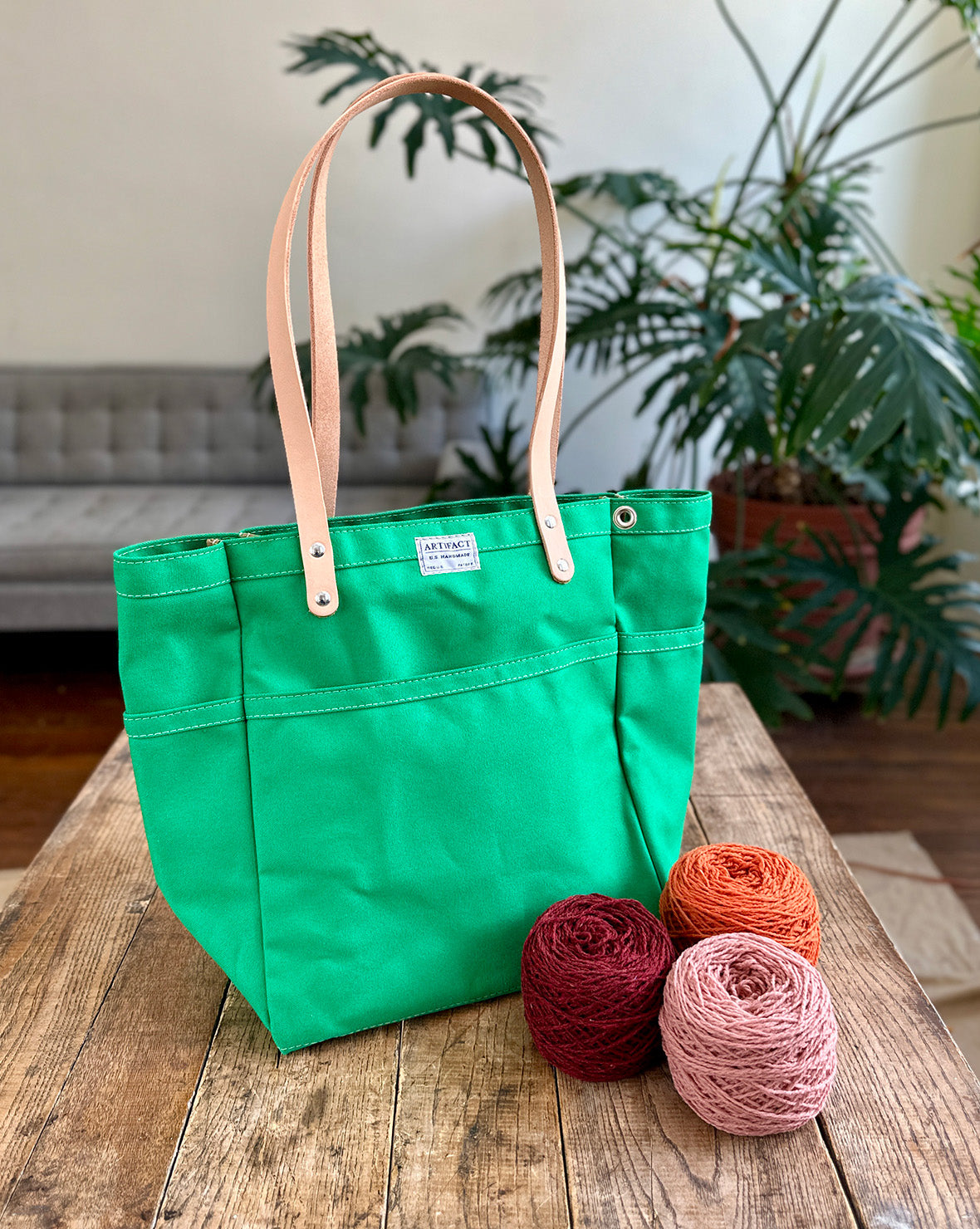 Knitting & Crochet Project Tote Bag - Studio Made