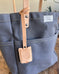 Natural Tan w/ No.103 Slate Duck Tote