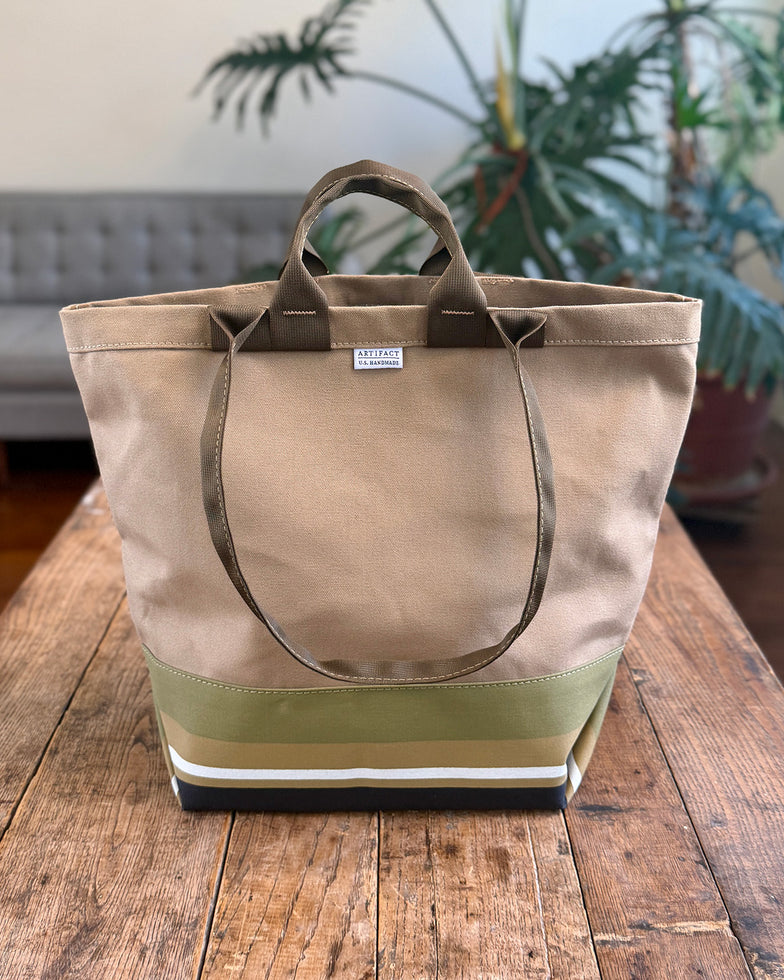 Market Tote - Thicket Stripe