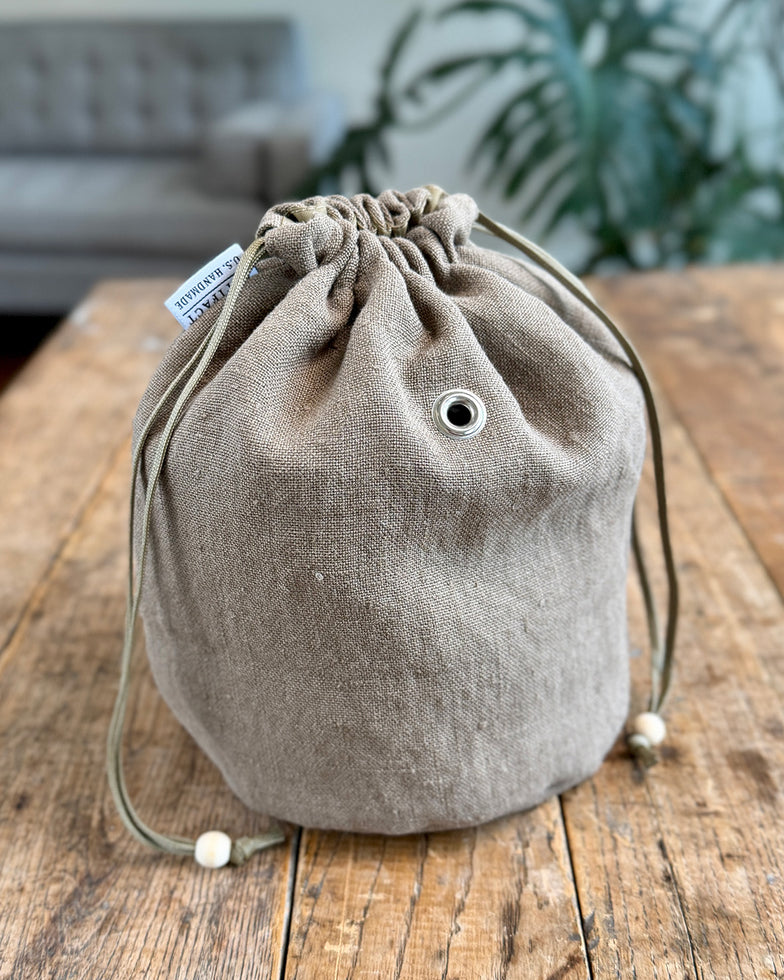 Skein Sack – Belgian Linen | Micro-Batch