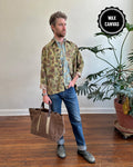 Utility Tote in Wax Canvas