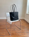 Black Horween Leather Tote - Made in USA