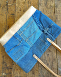 No. 003 / 003 Tote in Upcycled Vintage Denim Patchwork - SALE