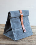 Lunch Tote in Waxed Canvas