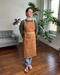 Ceramicist Pottery Split Leg Apron - Volume
