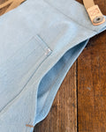 Ceramicist Pottery Split Leg Apron - Washed Denim