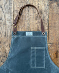 Studio Apron in Waxed Canvas - Volume