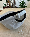 Dove Gray Organic Canvas w/ Aged Nickel Buckle