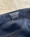 Black Organic Canvas
