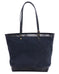 ARTIFACT black Wax Canvas Zipper Tote - front