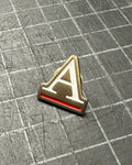 Lapel Pin in Brass & Enamel