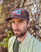 ARTIFACT Hat w/ Original Vintage Nebraska Camping Patch