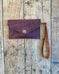Envelope Snap Wallet w/ Wristlet