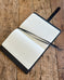 Black Leather A5 Journal - SALE