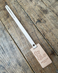 Leather Car / Tote Diffuser Tag