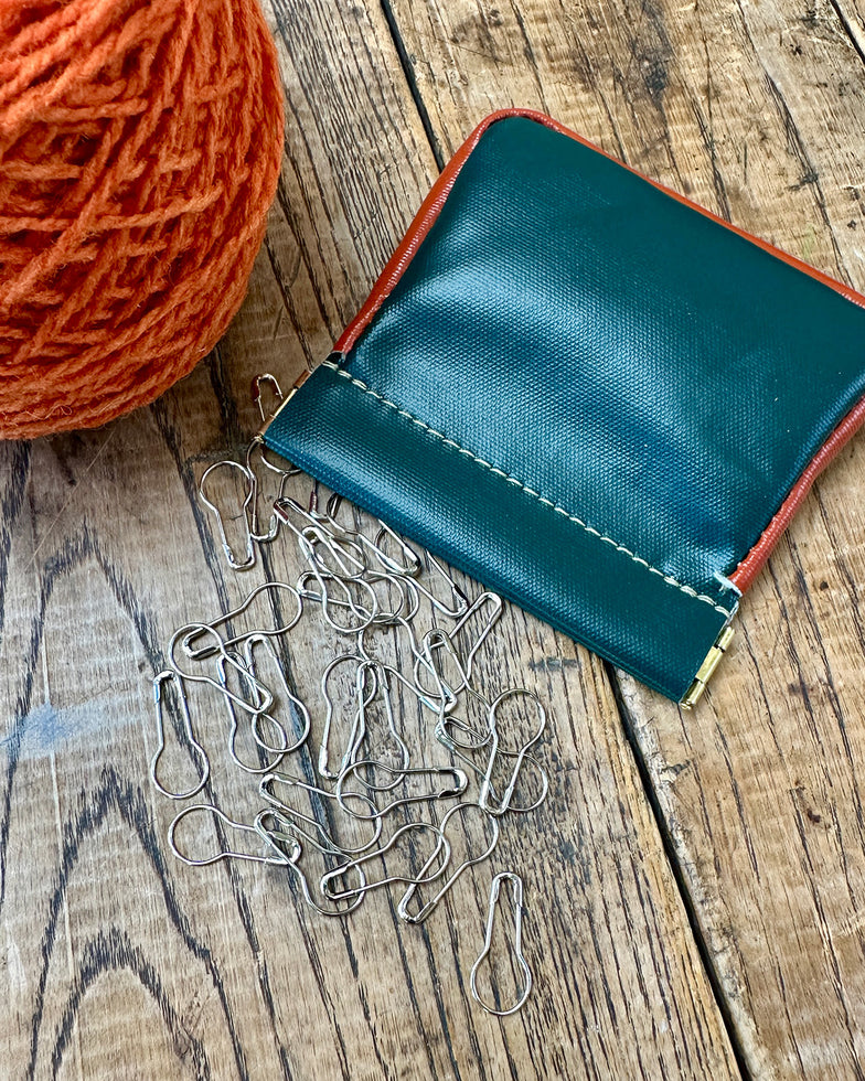 Stitch Counters w/ Up-Cycled Awning Squeeze Pouch