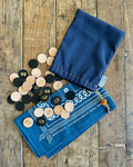 Bandana Travel Chess & Checker Set