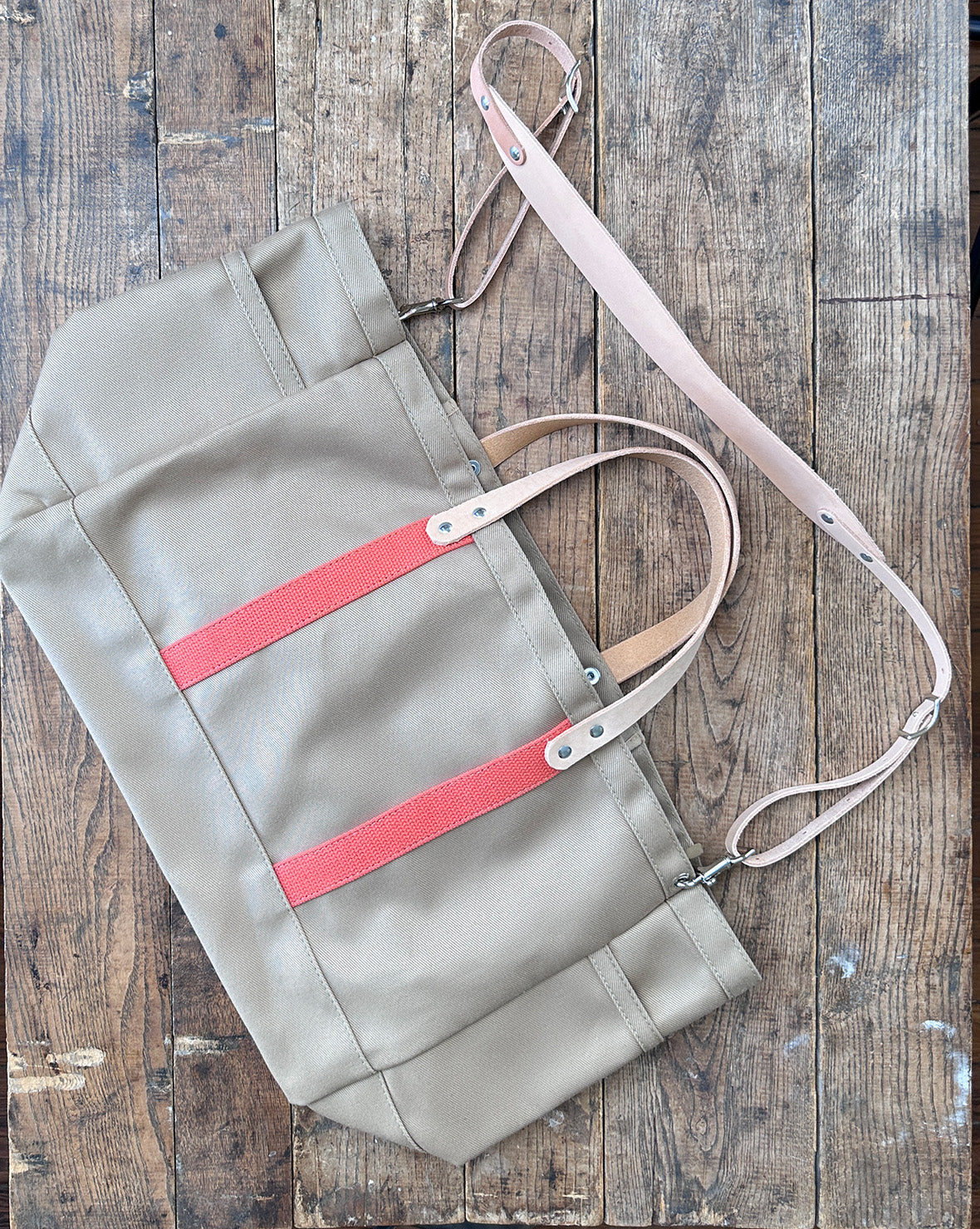 Tan Twill w/ Optional Shoulder Strap