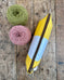 Knitting & Crochet Zip Pouch - Upcycled Awning