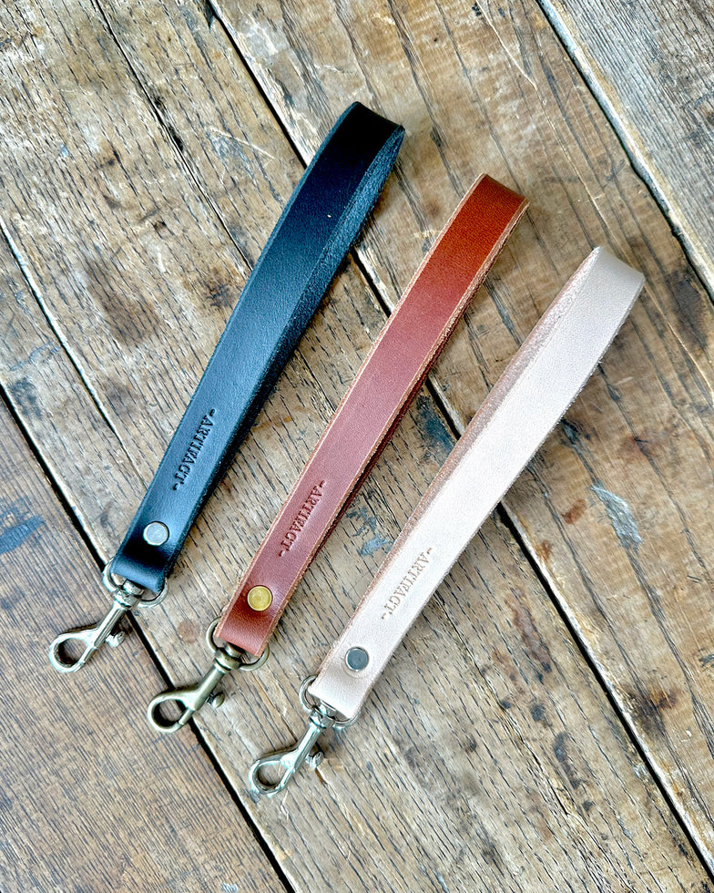 Leather Wristlet