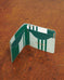 Bifold Wallet in Upcycled Antique Awning Canvas - SALE