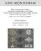 Personalize w/ Optional Monogram