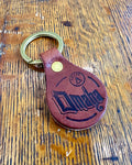 Omaha Leather Key Fob
