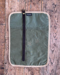 Watch Roll in Up-Cycled Army Shelter Half