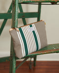 Flax Green Vintage (NOS) Awning Material