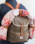 Bourbon Leather Strap for Rucksack