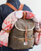Bourbon Leather Strap for Rucksack