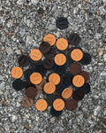 Leather Sliders For Mask Ties 6-Pack