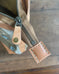 Zipper Tote From Antique Upcycled Canvas