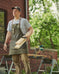 Broken In Wax Workshop Apron (Olive Wax Canvas)