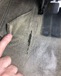 Patched Hole (Before Zig-Zag Darning)